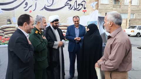 تصاویر/ یادواره شهدای شهید ابراهیم ترکی (آبروی محله) شهرستان ابهر