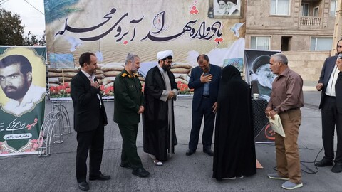 تصاویر/ یادواره شهدای شهید ابراهیم ترکی (آبروی محله) شهرستان ابهر