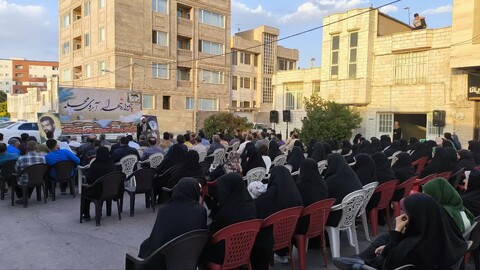 تصاویر/ یادواره شهدای شهید ابراهیم ترکی (آبروی محله) شهرستان ابهر