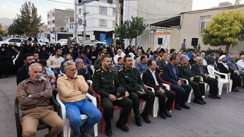 تصاویر/ یادواره شهدای شهید ابراهیم ترکی (آبروی محله) شهرستان ابهر