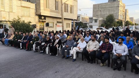 تصاویر/ یادواره شهدای شهید ابراهیم ترکی (آبروی محله) شهرستان ابهر