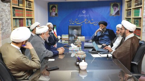 تصاویر/ اولین نشست شورای پژوهش حوزه علمیه استان در سال تحصیلی جدید برگزار شد