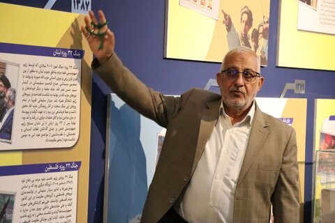 تصاویر/ بازدید طلاب مدرسه علمیه تخصصی فاطمیه کرمان از موزه دفاع مقدس