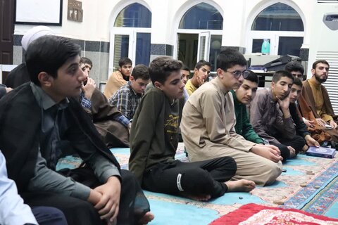 تصاویر/ جلسه اخلاق طلاب مدرسه علمیه امام خامنه ای ارومیه