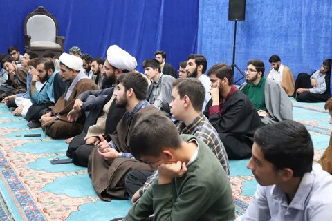 تصاویر/ جلسه اخلاق طلاب مدرسه علمیه امام خامنه ای ارومیه