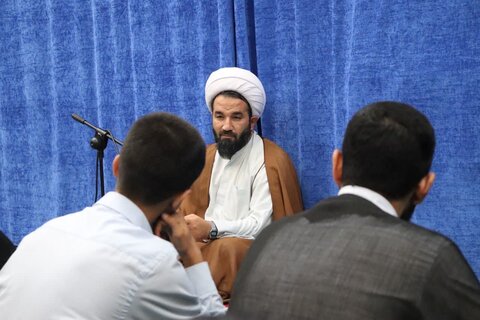 تصاویر/ جلسه اخلاق طلاب مدرسه علمیه امام خامنه ای ارومیه