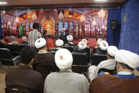 تصاویر/ جلسه درس اخلاق مسیرِ بندگی