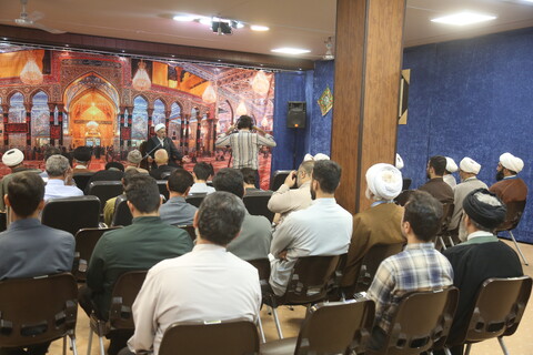 تصاویر/ جلسه درس اخلاق مسیرِ بندگی