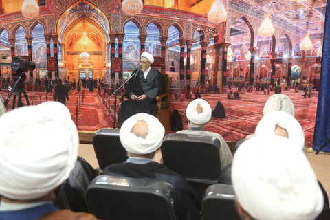 تصاویر/ جلسه درس اخلاق مسیرِ بندگی