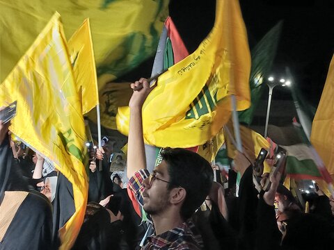 تصاویر/ مراسم  اولین سالگرد شهادت سید مقاومت درمشهد