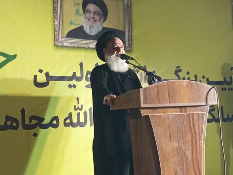 تصاویر/ مراسم  اولین سالگرد شهادت سید مقاومت درمشهد