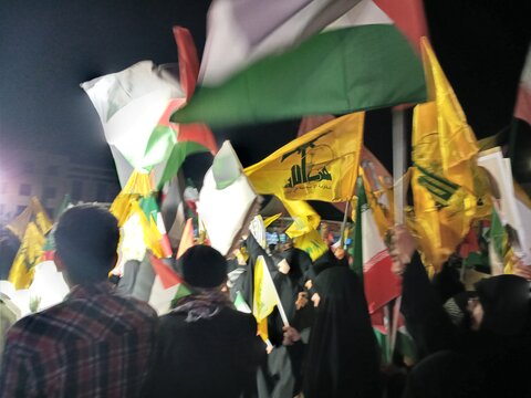 تصاویر/ مراسم  اولین سالگرد شهادت سید مقاومت درمشهد