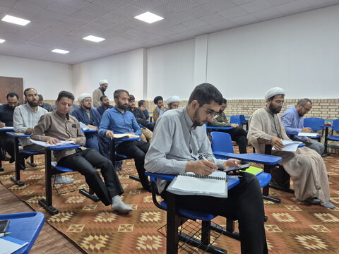 تصاویر/ آغاز درس خارج رسمی طلاب مدارس علمیه منطقه کاشان در سال تحصیلی جدید