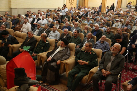 تصاویر / آیین تجلیل از پیشکسوتان دفاع مقدس در اصفهان