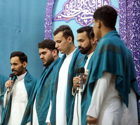 برپایی کرسی تلاوت فاطمی میلاد امام حسن عسکری(ع)
