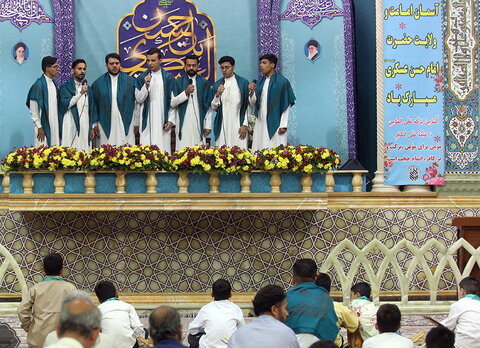 برپایی کرسی تلاوت فاطمی میلاد امام حسن عسکری(ع)