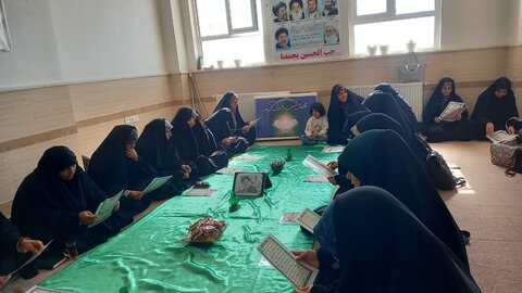 تصاویر/مراسم بزرگداشت سالروز شهادت سید حسن نصرالله در مدرسه علمیه فاطمیه محلات