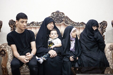 تصاویر/ دیدار طحان نظیف با خانواده شهید ناظر «محمد چناری»