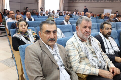 تصاویر/  آیین تجلیل و تکریم پیشکسوتان دفاع مقدس و مقاومت چهارمحال و بختیاری