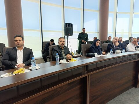 تصاویر / حضور فرماندهان سپاه پنج استان ، استانداران و مدیران کل دستگاه‌های اجرایی به میزبانی قزوین