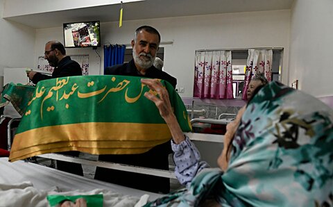 تصاویر/ عطر میلاد حضرت عبدالعظیم(ع) در آسایشگاه خیریه کهریزک