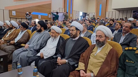 تصاویر/ مراسم تکریم و معارفه امام جمعه مهدی‌شهر