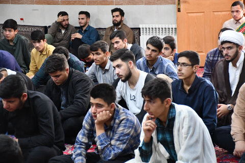 تصاویر/ درس اخلاق مدرسه علمیه امام خمینی(ره) خوی