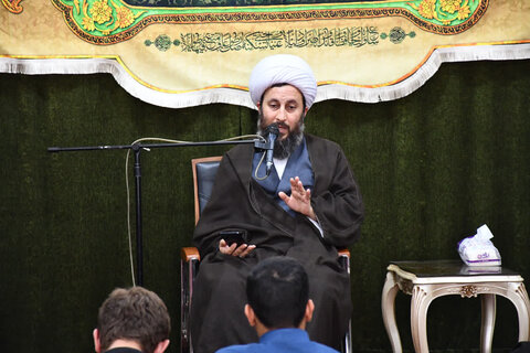 تصاویر/ درس اخلاق مدرسه علمیه امام خمینی(ره) خوی