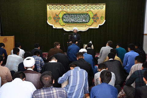 تصاویر/ درس اخلاق مدرسه علمیه امام خمینی(ره) خوی