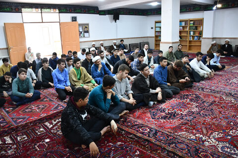 تصاویر/ درس اخلاق مدرسه علمیه امام خمینی(ره) خوی