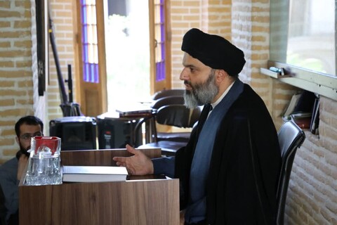 تصاویر/ بازدید مدیر حوزه علمیه استان یزد از مدرسه علمیه خان