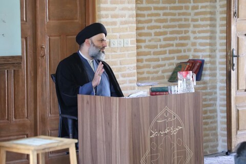 تصاویر/ بازدید مدیر حوزه علمیه استان یزد از مدرسه علمیه خان