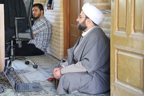 تصاویر/ بازدید مدیر حوزه علمیه استان یزد از مدرسه علمیه خان