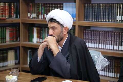 تصاویر/ بازدید مدیر حوزه علمیه استان یزد از مدرسه علمیه خان