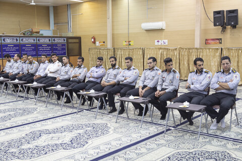 تصاویر/ دیدار جمعی از آتش نشانان با امام جمعه یزد