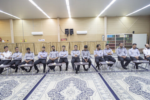 تصاویر/ دیدار جمعی از آتش نشانان با امام جمعه یزد