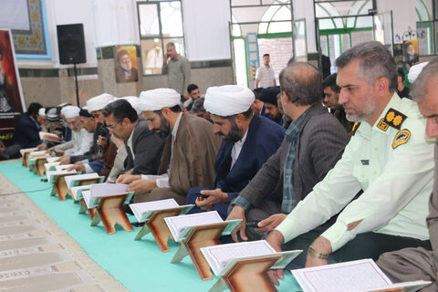 تصاویر/مراسم گرامیداشت نخستین سالگرد شهدای محور مقاومت در کامیاران