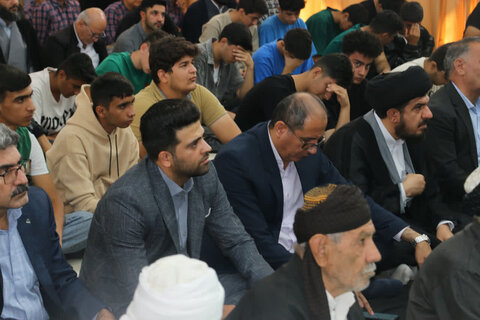 تصاویر/مراسم گرامیداشت نخستین سالگرد شهدای محور مقاومت در کامیاران