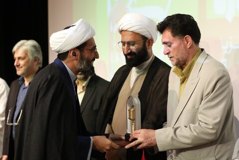 تصاویر/ اختتامیه اولین جشنواره پادکست حوزه