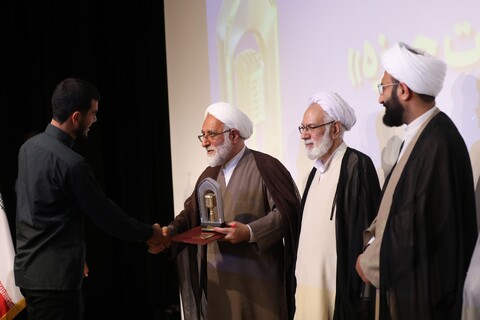 تصاویر/ اختتامیه اولین جشنواره پادکست حوزه