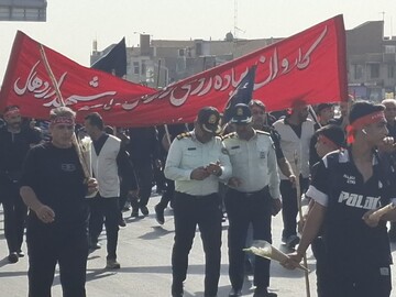 تصاویر/ کاروان پیاده «وارثان حماسه خونین اردهال»