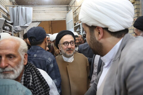 تصاویر / مراسم بزرگداشت همسر آیت الله العظمی سیستانی در قم