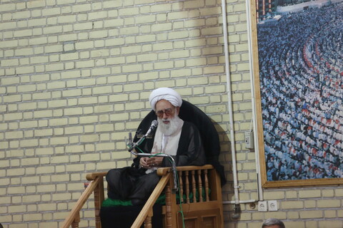 تصاویر / مراسم بزرگداشت همسر آیت الله العظمی سیستانی در قم