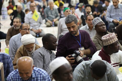 تصاویر/مراسم اولین سالگرد طلایه‌داران محور مقاومت در حرم حضرت معصومه (س)
