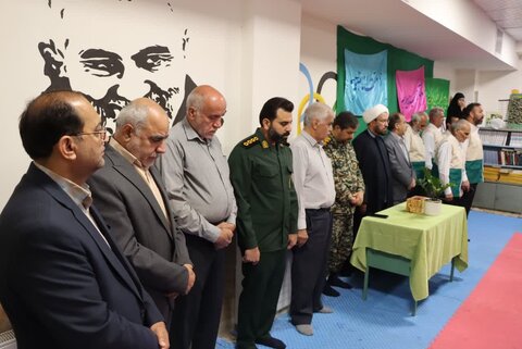 تصاویر/ زنگ مهر رضوی در دبیرستان دخترانه مجومرد اشکذر