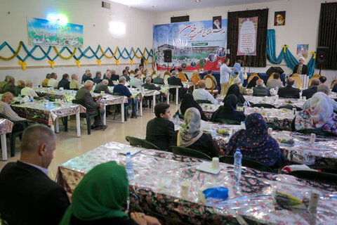 تصاویر / حضور امام جمعه قزوین در خانه سالمندان امیرالمونین علیه الاسلام قزوین