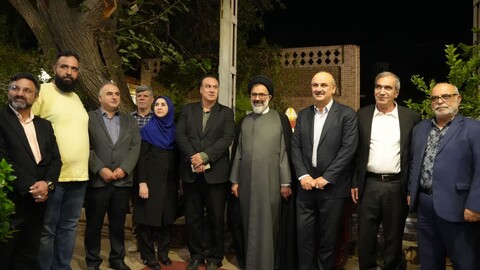 مراسم تجلیل از خبرنگاران و اصحاب رسانه با حضور امام جمعه محترم شهرستان فردیس برگزار شد