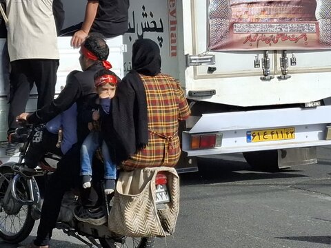 تصاویر/ کاروان پیاده «وارثان حماسه خونین اردهال»