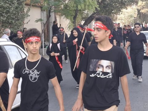 تصاویر/ کاروان پیاده «وارثان حماسه خونین اردهال»