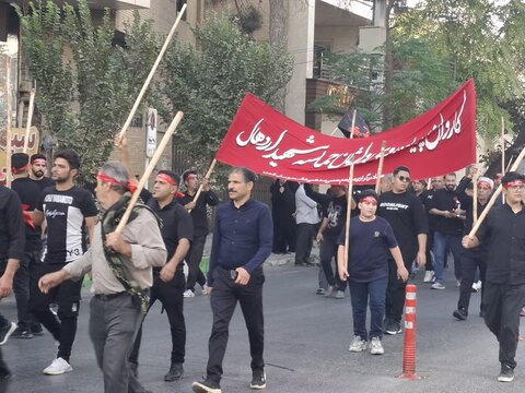 تصاویر/ کاروان پیاده «وارثان حماسه خونین اردهال»